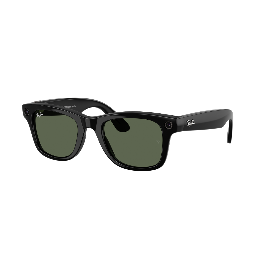 Ray-Ban Meta Wayfarer RW4006 (Gen 1) – Shiny Black / G-15 Green