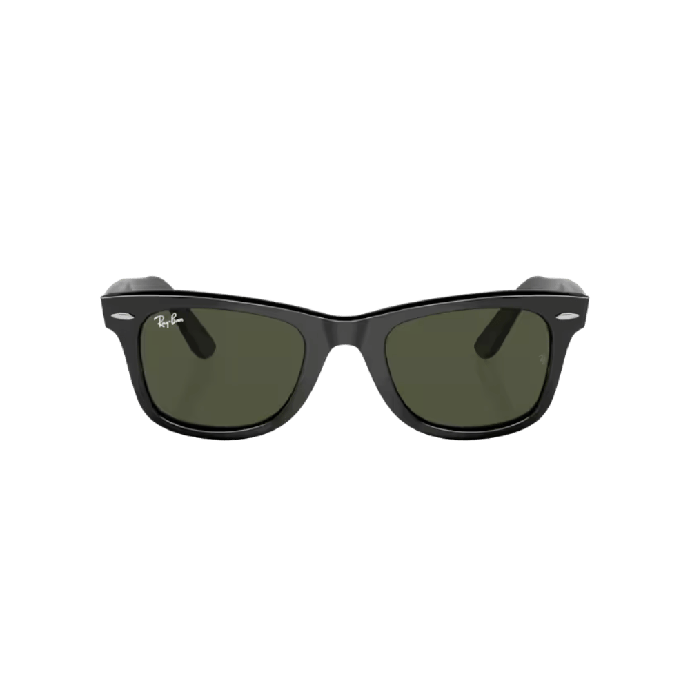 Ray Ban RB2140 Wayfarer Classic black frame front view