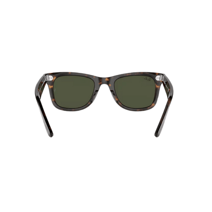Ray Ban RB2140 Wayfarer Classic Havana frame back view