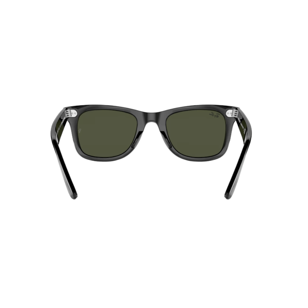 Ray Ban RB2140 Wayfarer Classic black frame back view