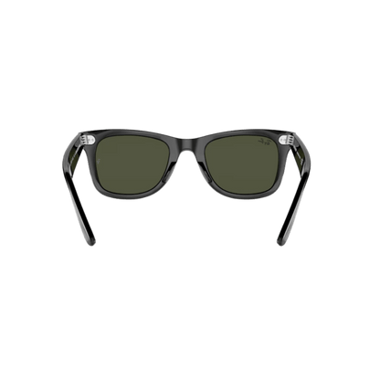 Ray Ban RB2140 Wayfarer Classic black frame back view