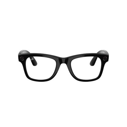 Ray-Ban Meta Wayfarer RW4008 black frame front view